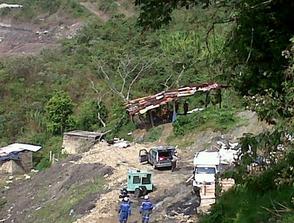 Accidente en mina de San Rafael deja 3 muertos