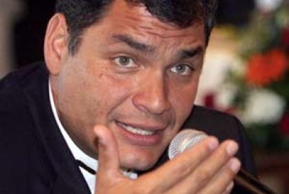 Rafael Correa apoya acercamientos entre Gobierno y Farc