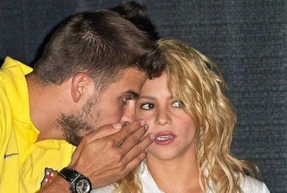 Shakira y Piqué, entre las parejas famosas más empalagosas de Twitter